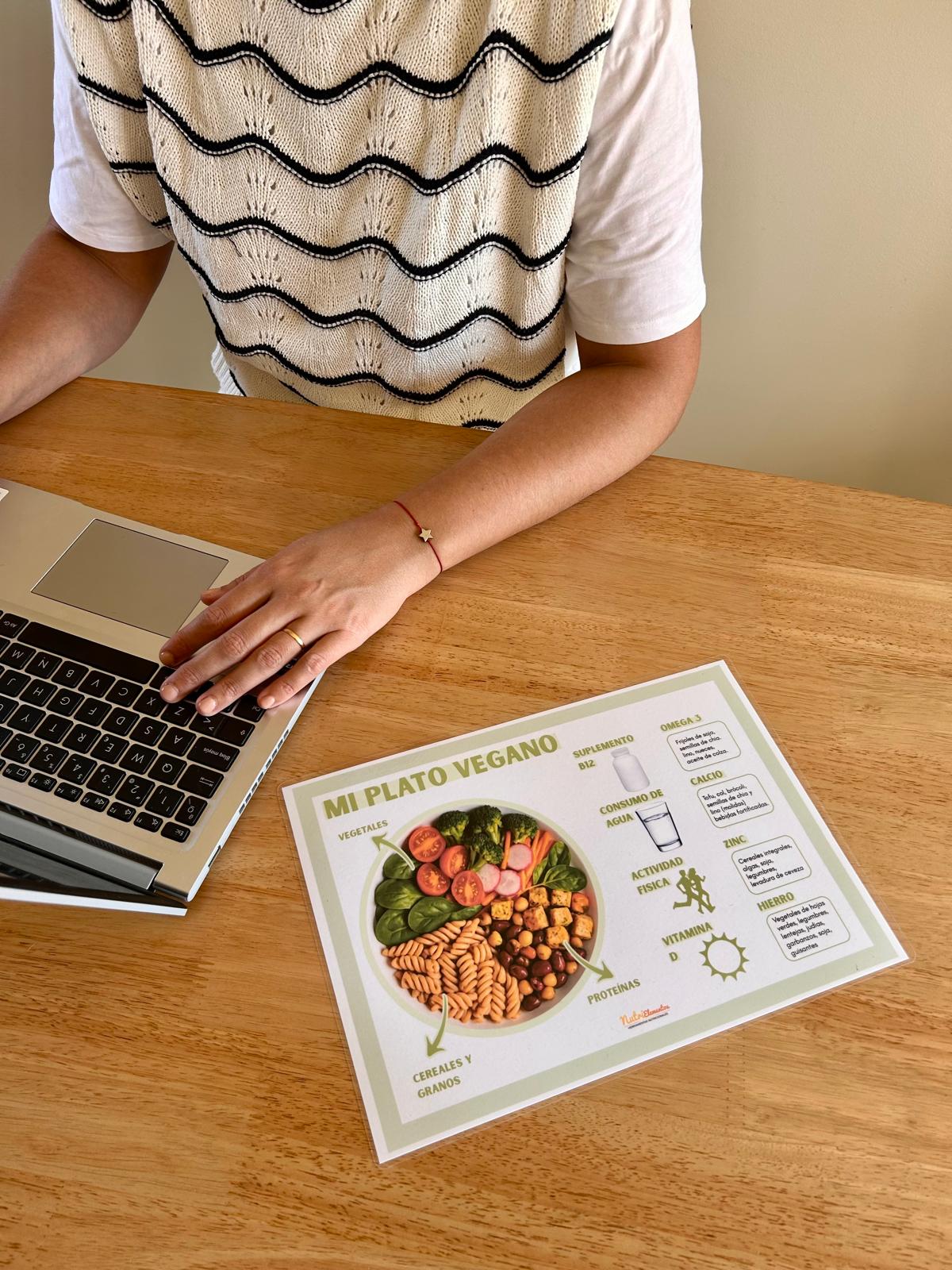 Lamina mi plato vegano